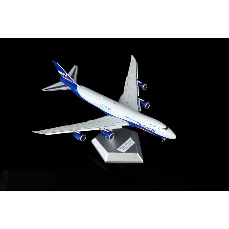 お取り寄せ商品】1/400 747-8F シルクウェイ・ウェスト・エアラインズ