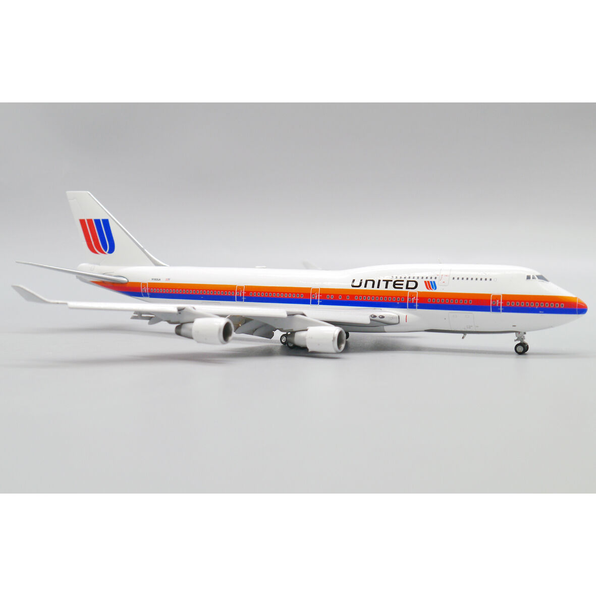 1:200模型 United Boeing747-400 - 航空機