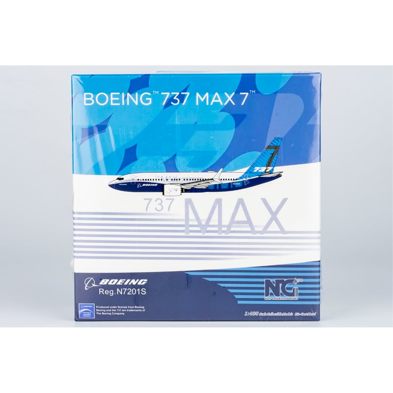 お取り寄せ商品】1/400 737 MAX 7 ボーイング社 ハウスカラー N7