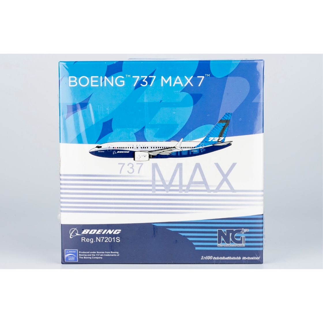 NG Models 1/400 ボーイング737MAX7 N7201S NG 1/400 Boeing Original B737 MAX7 N7201S Alloy Aircraft