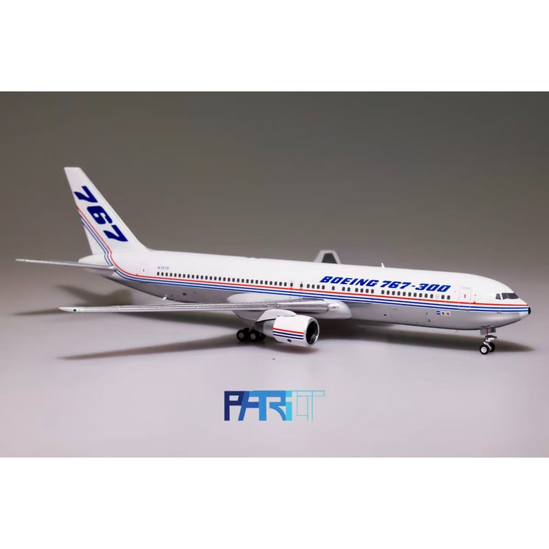 1/400 767-300 ボーイング社「ハウスカラー」 N767S (ポリッシュ仕上