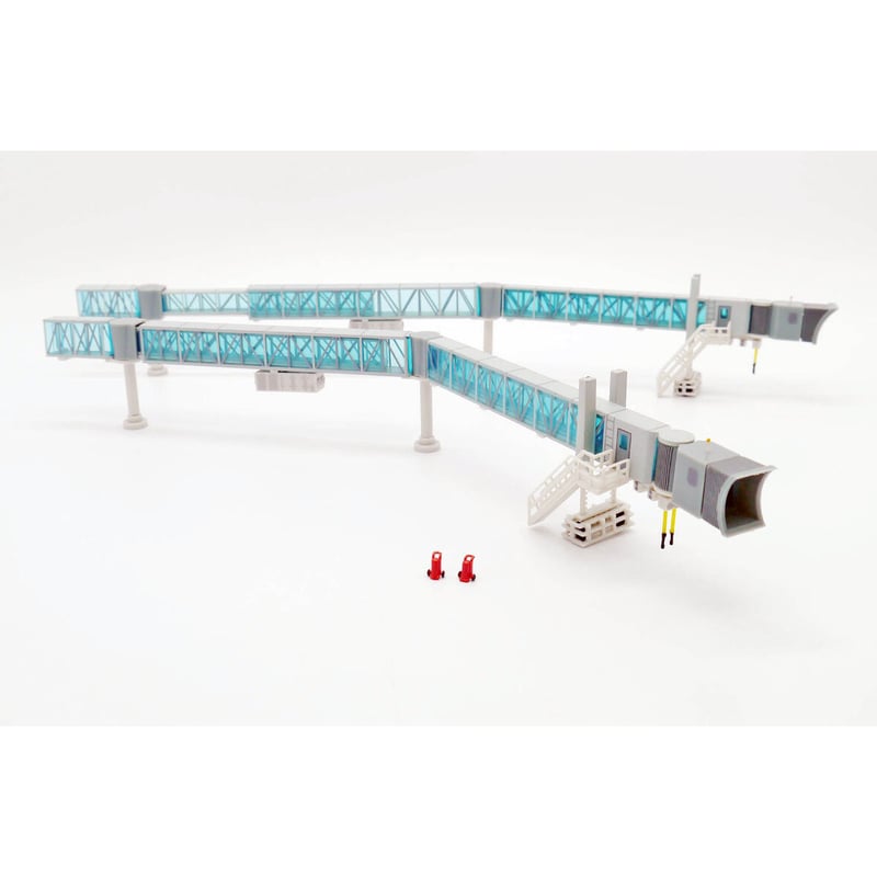 1/200 空港ジオラマ ボーディング ブリッジ B737 (ブルー) | ひこーき