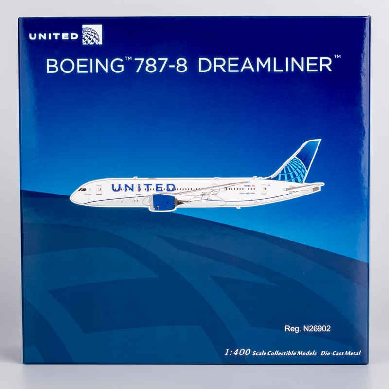 お取り寄せ商品】1/400 787-9 ユナイテッド航空[Blue Evolut