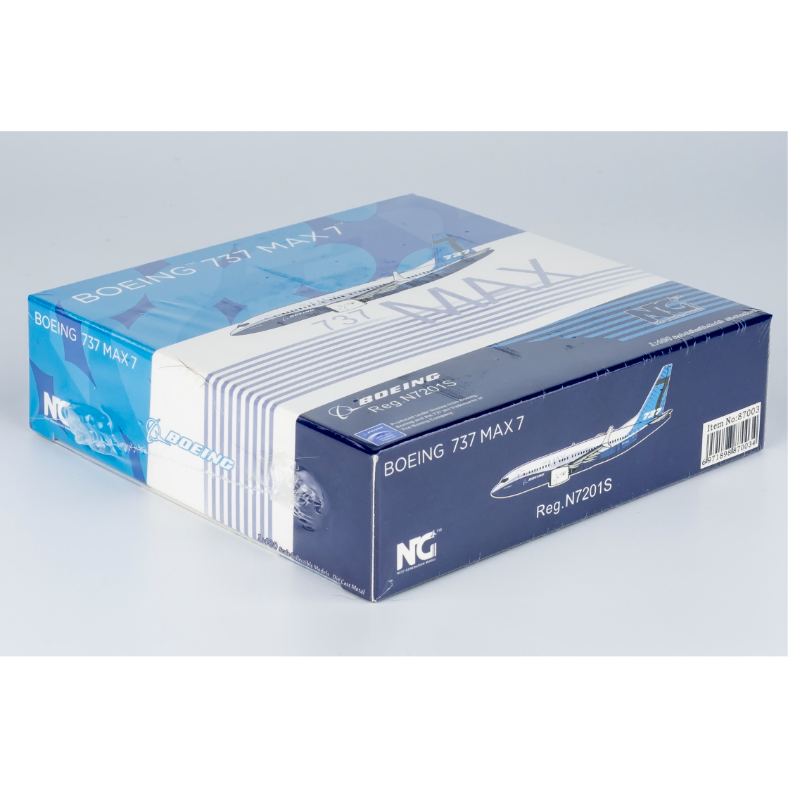 お取り寄せ商品】1/400 737 MAX 7 ボーイング社 ハウスカラー N7