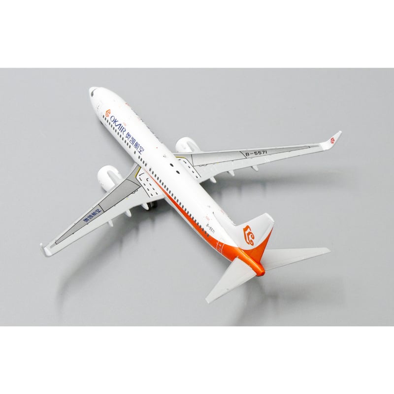 お取り寄せ商品】1/400 737-800 奥凱航空 B-5571