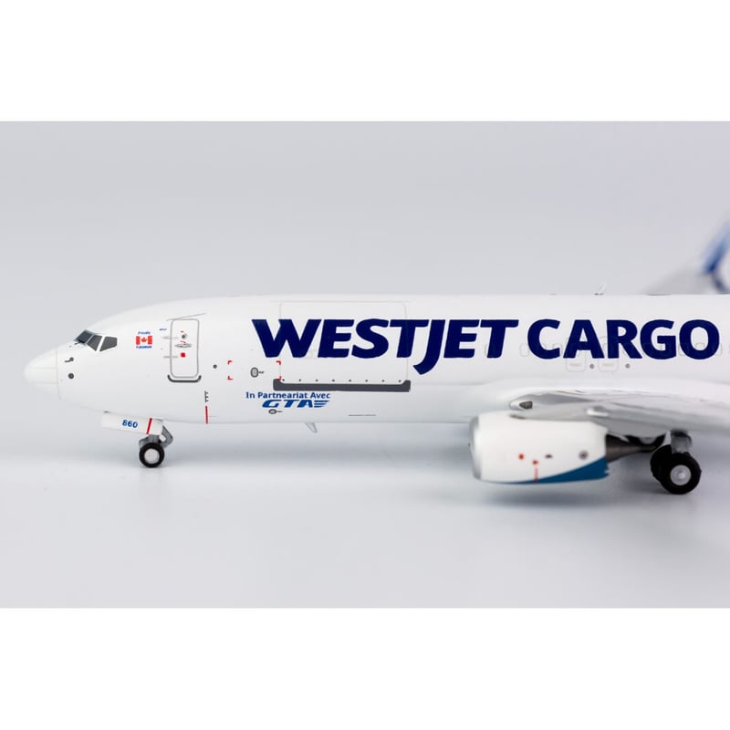 お取り寄せ商品】1/400 737-800BCF/w ウエストジェットカーゴ C