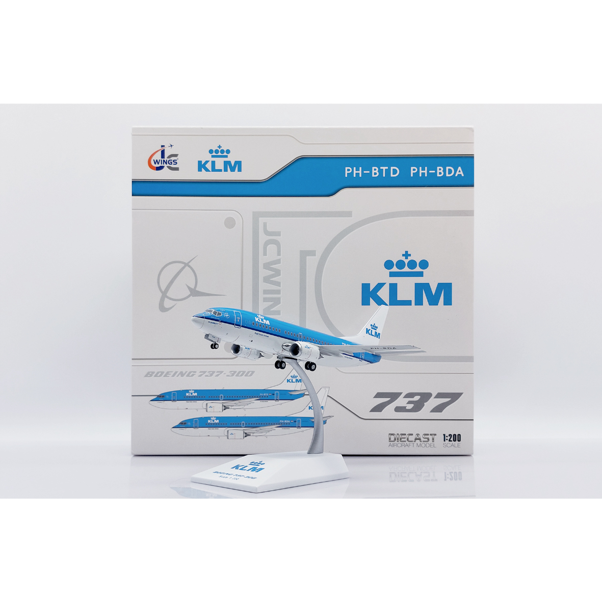 お取り寄せ商品】1/200 737-300 KLMオランダ航空 PH-BTD | ひこー