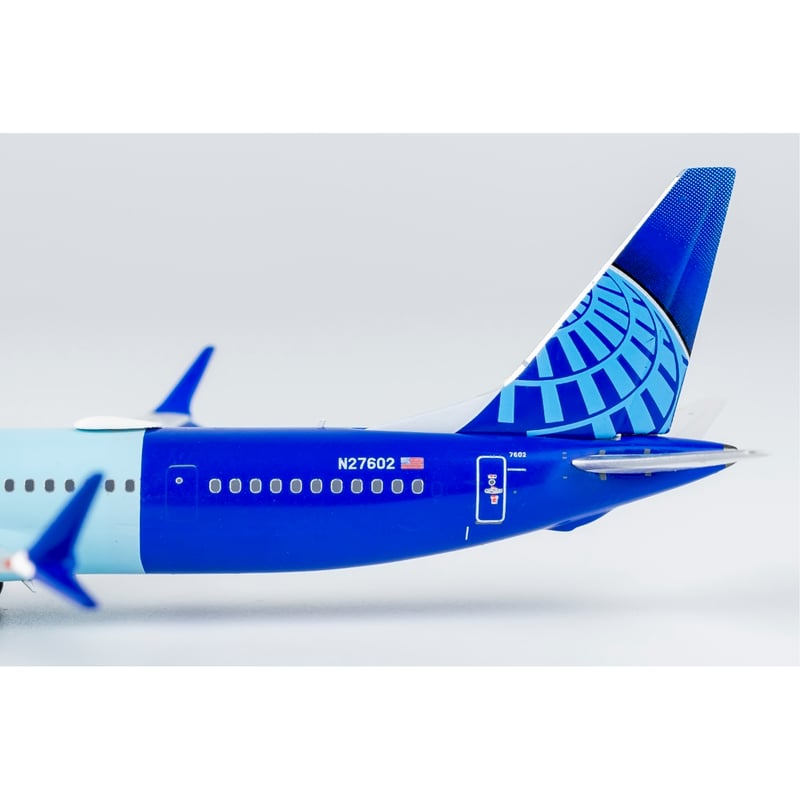 ユナイテッド航空 737MAX10 N27602 1/400 お取り寄せ商品】1/400 737 MAX 10 ユナイテッド航空「without