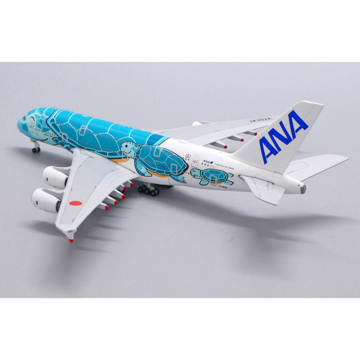 非売品・新商品情報】1/500 A380 ANAフライングホヌ ハワイの「海