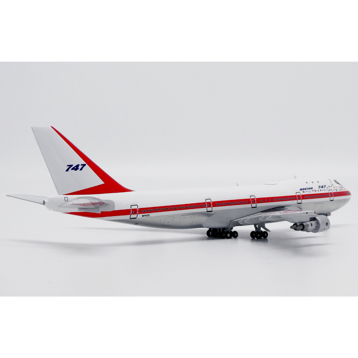 お取り寄せ商品】1/400 747-100 ボーイング社「First Proto