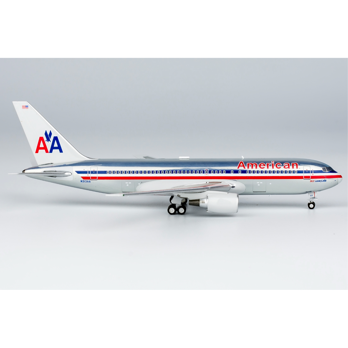 1/400 767-200 アメリカン航空 N313AA (ポリッシュ仕上げ) |