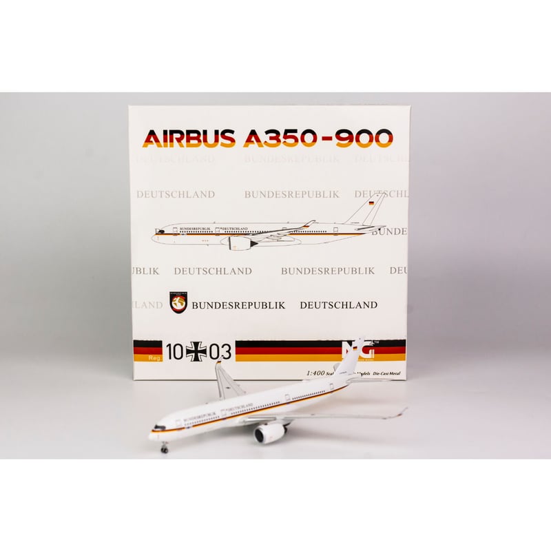 ドイツ空軍 政府専用機 A350-900 1/400 飛行機模型 1/400 A350-900 ドイツ空軍 「Luftwaffe」 10+03 | ひこーきちゃん