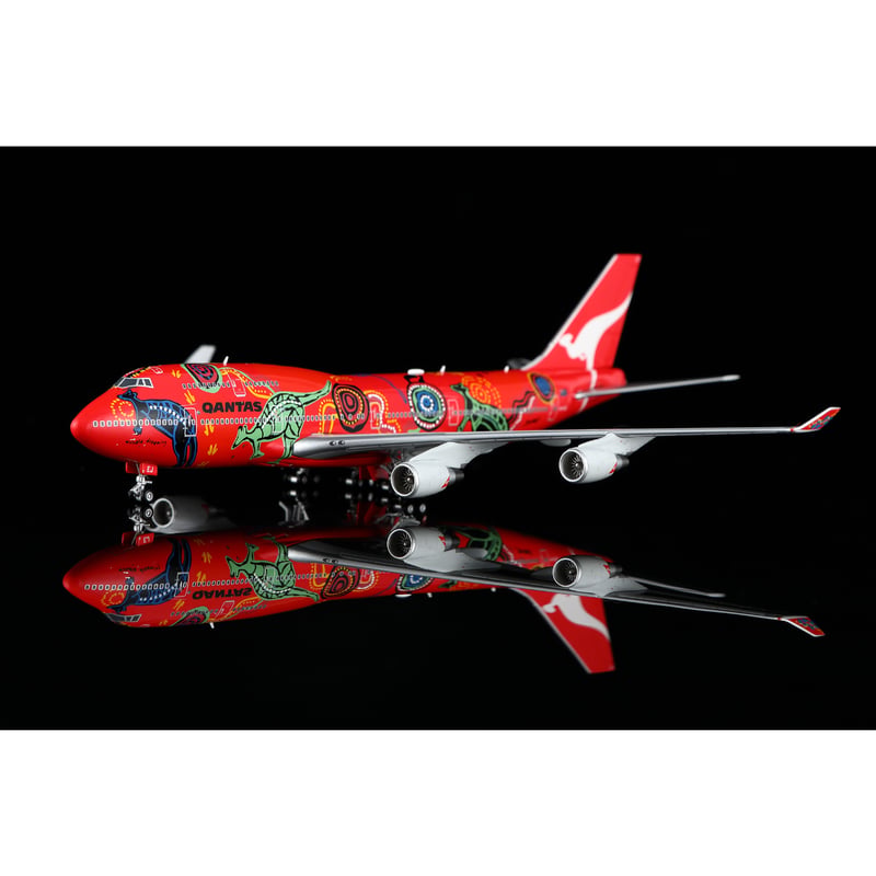 お取り寄せ商品】1/400 747-400 カンタス航空「Wunala Dreaming