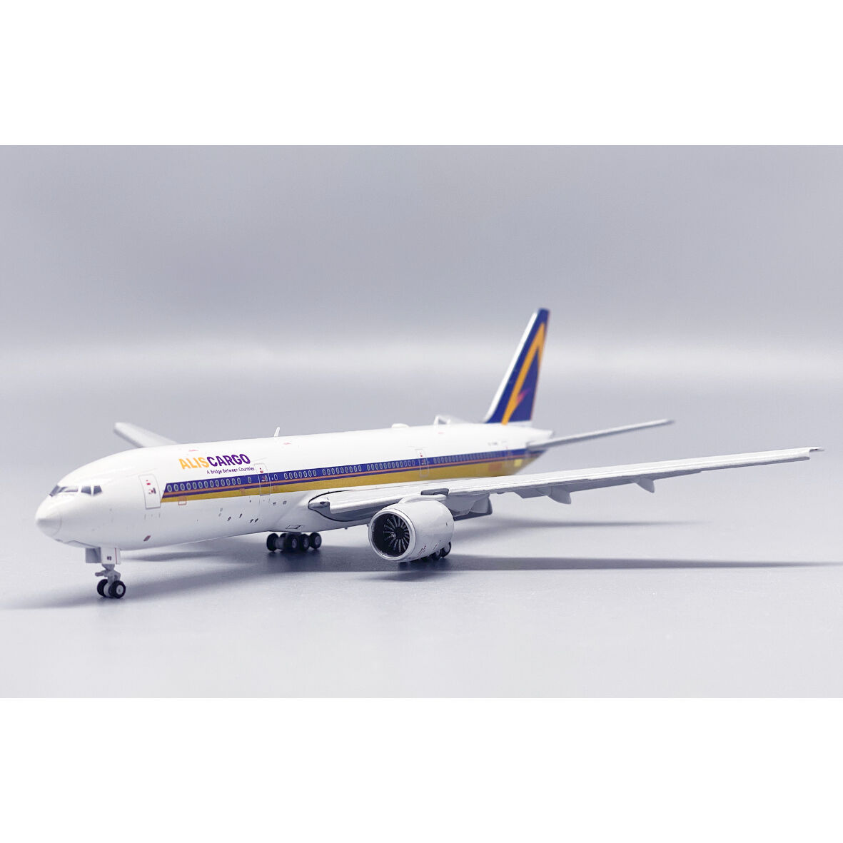 お取り寄せ商品】1/400 777-200(ER) アリスカーゴ・エアラインズ