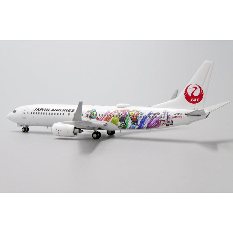 非売品・新商品情報】1/400 JAL B737-800 Shimajiro Jet JA3