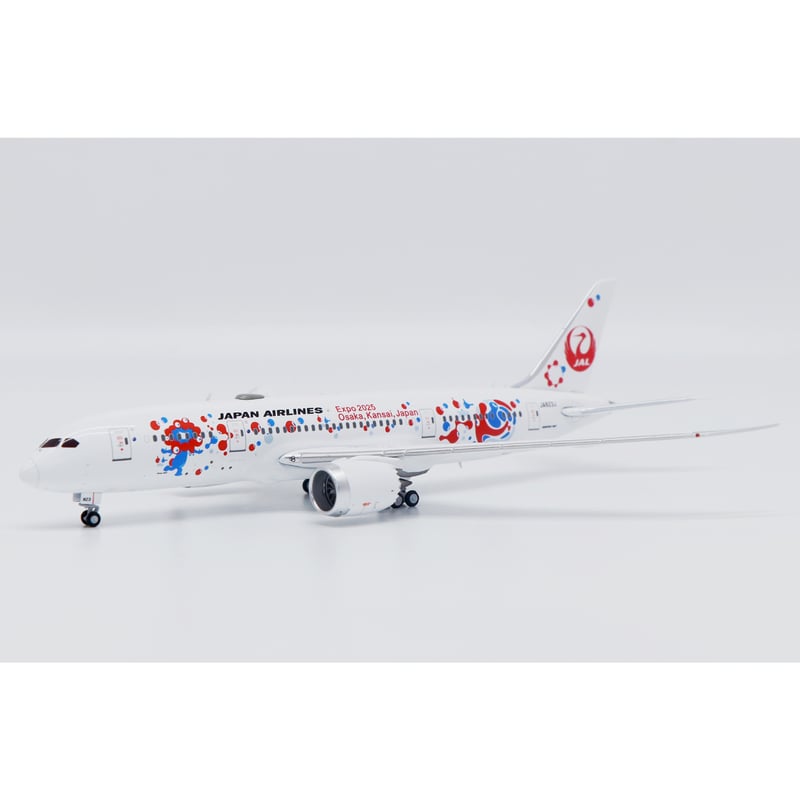 非売品・新商品情報】1/400 787-8 JAL「ミャクミャクJET 2号機」 JA82