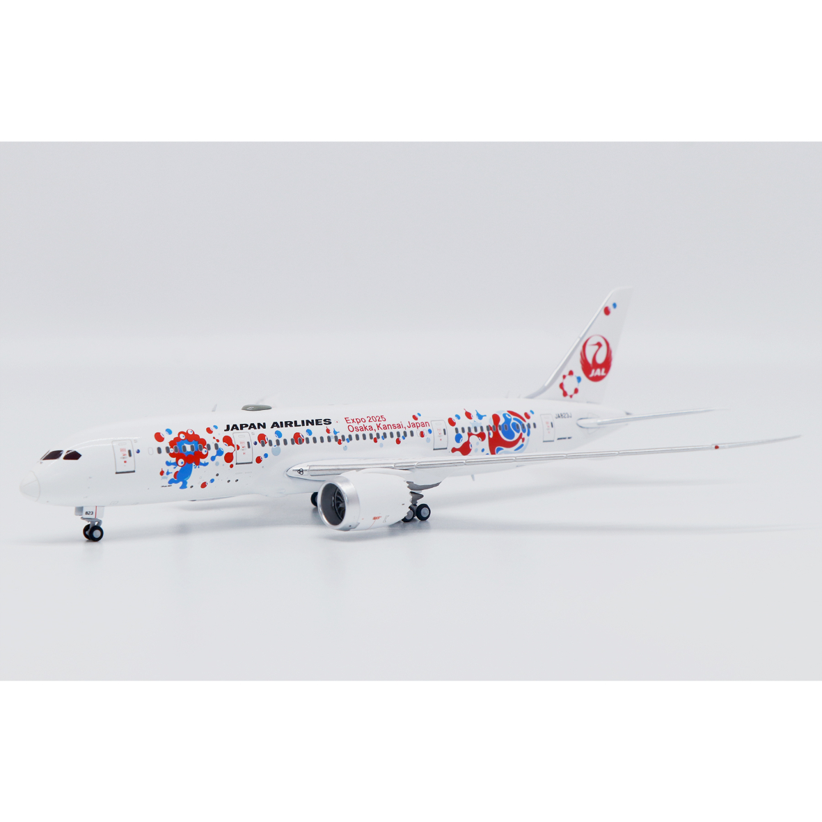 非売品・新商品情報】1/400 787-8 JAL「ミャクミャクJET 2号機」 JA82