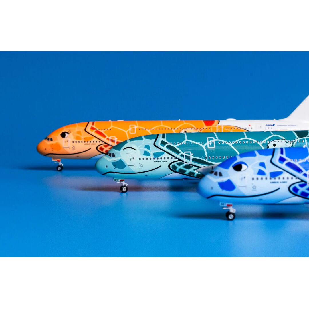 非売品・新商品情報】1/400 380 ANAフライングホヌ ハワイの「夕陽