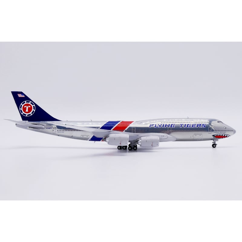 ダイキャスト製ボーイング747-400 ラストフライト お取り寄せ商品】1/400 747-8(BCF) フライング・タイガー・ライン 仮想