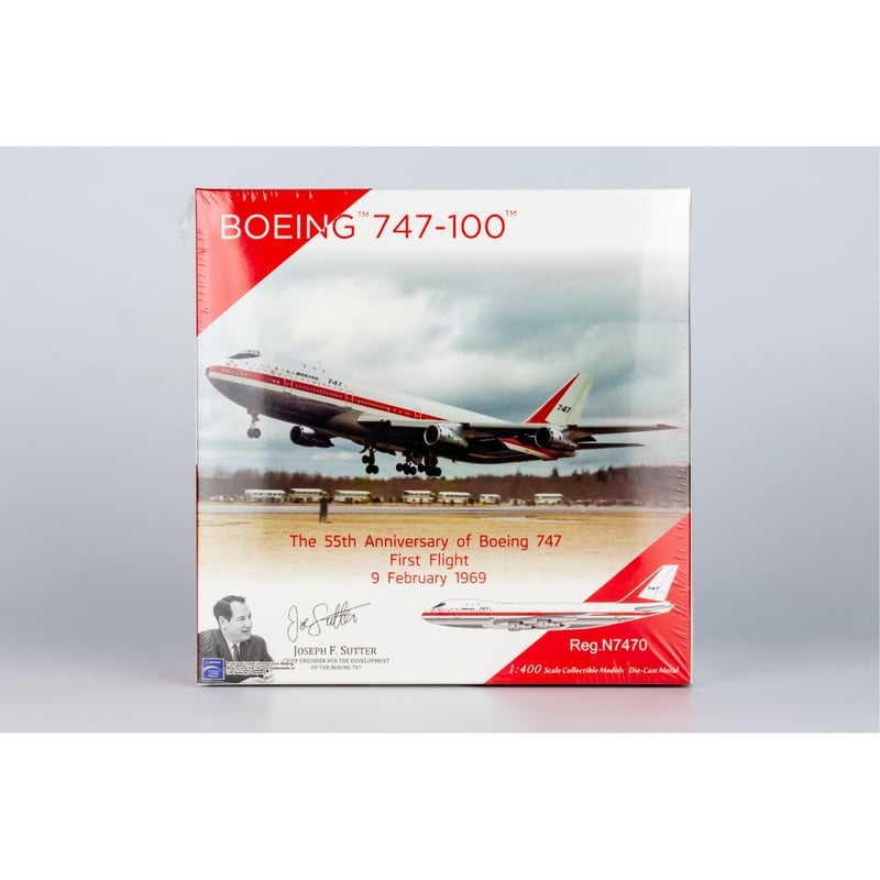 1/400 747-100 ボーイング社「first flight celebratio