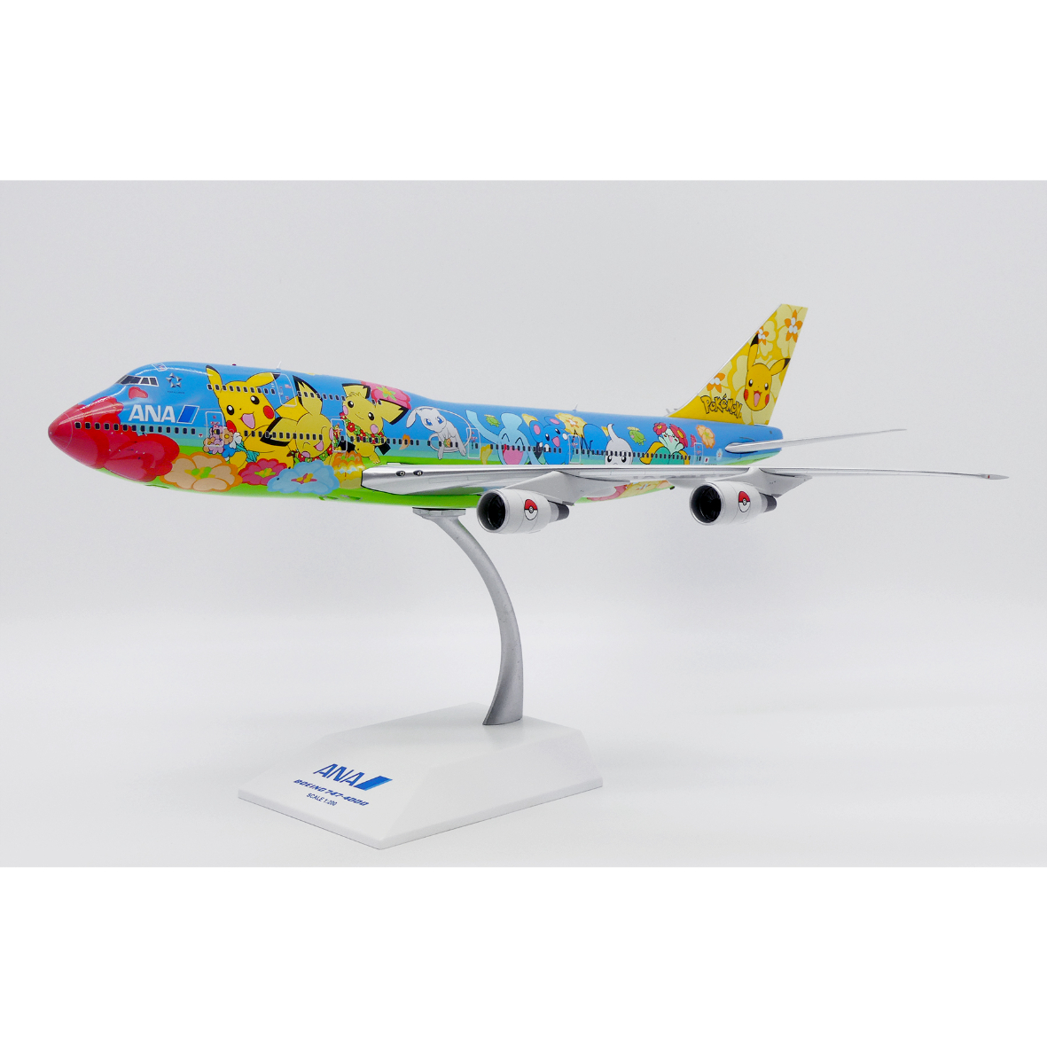 非売品・新商品情報】1/200 747-400D ANA「お花ジャンボ特別塗装機」