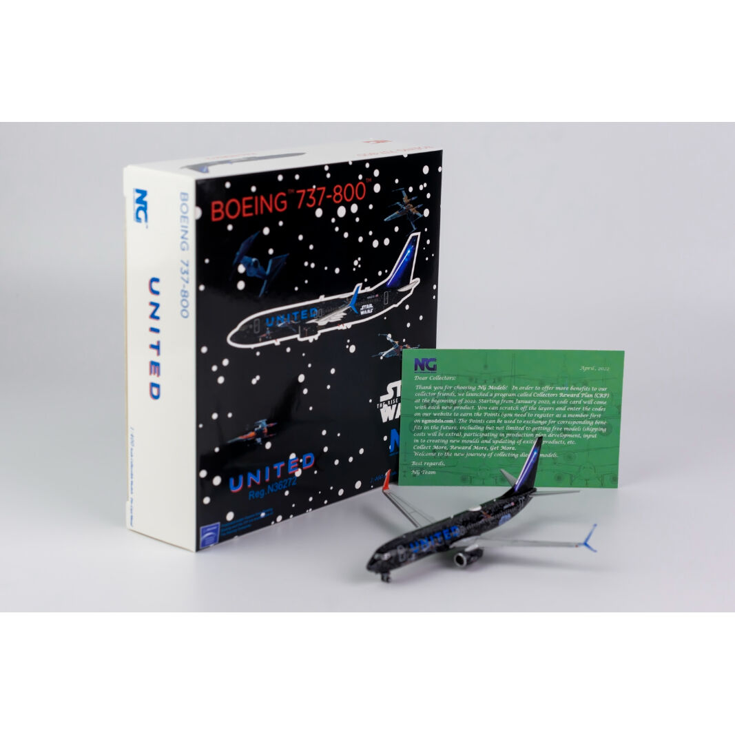 ユナイテッド航空 スター・ウォーズ　 B737-800 1/200 お取り寄せ商品】1/200 737-800 ユナイテッド航空[スター
