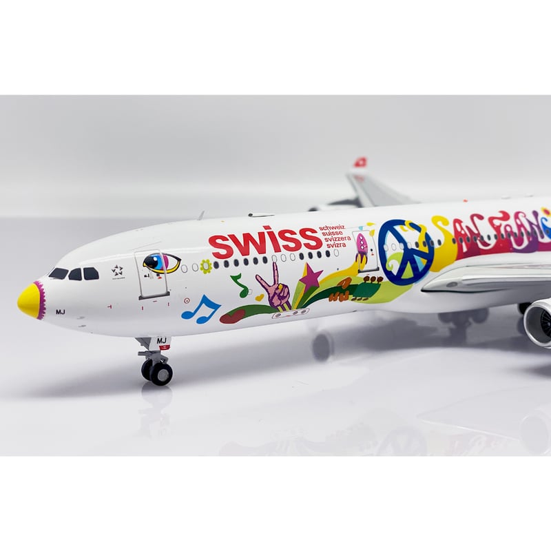 お取り寄せ商品】1/200 A340-300 スイス国際航空「San Francisc お取り寄せ商品】1/200 A340-300 スイス国際航空「San Francisc