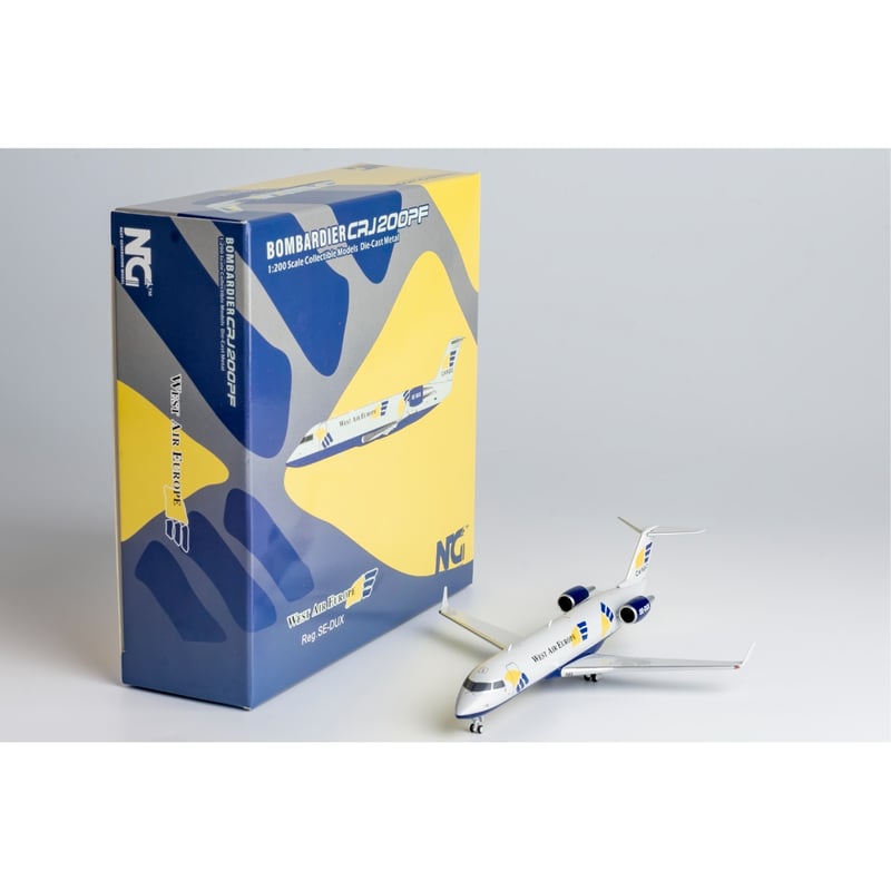 お取り寄せ商品】1/200 CRJ-200PF ウェスト・エア・ヨーロッパ SE