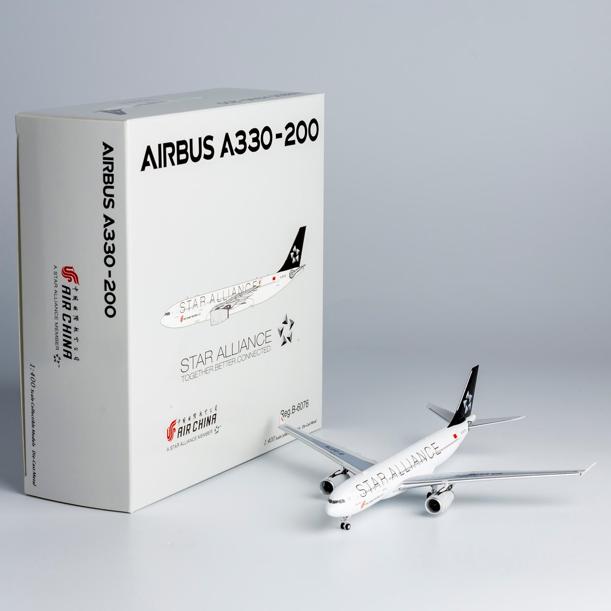 お取り寄せ商品】1/400 A330-200 中国国際航空「スターアライアン