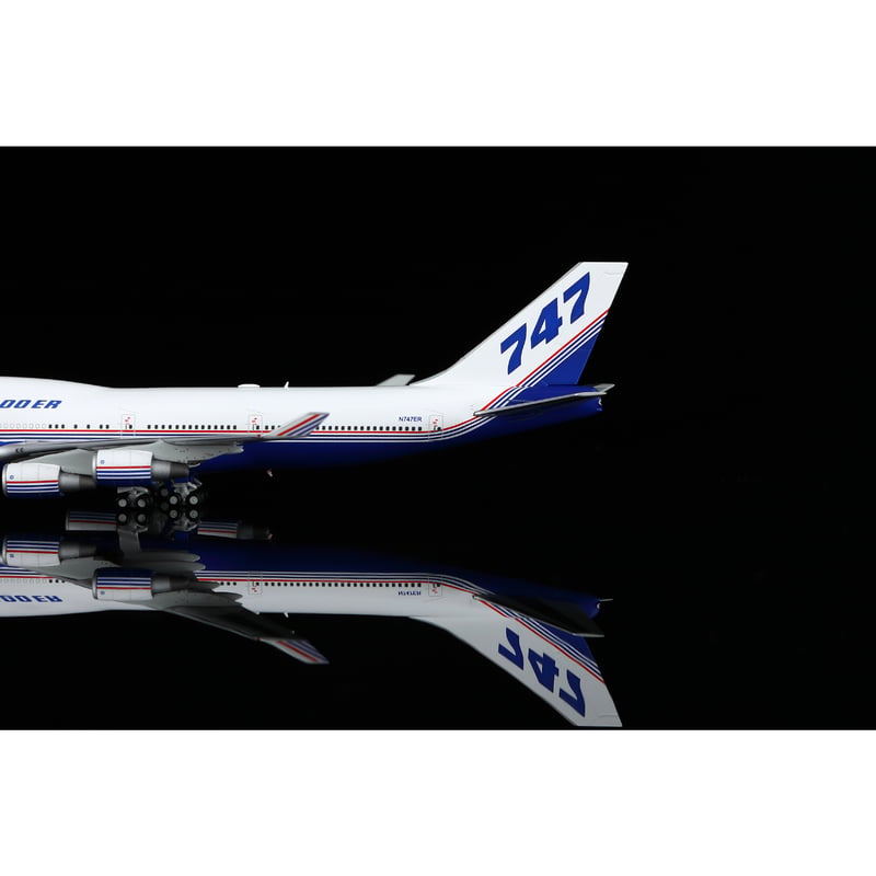 お取り寄せ商品】1/400 747-400 ボーイング社「ハウスカラー」 N747ER |