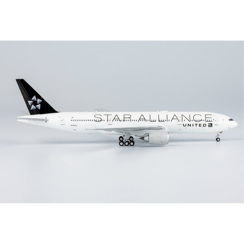 お取り寄せ商品】1/400 777-200ER ユナイテッド航空「スター