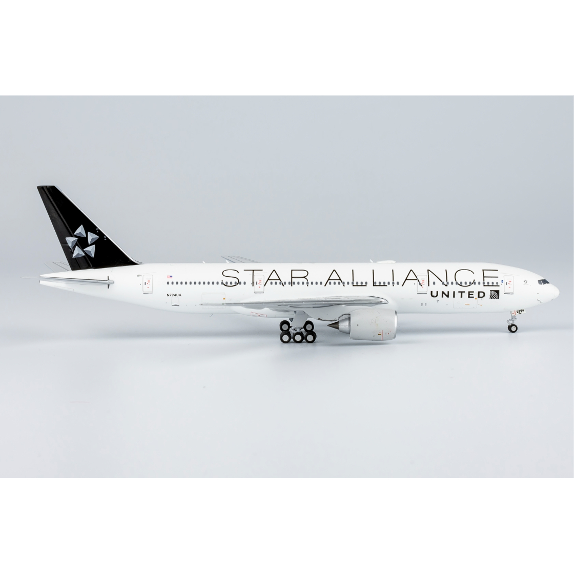 お取り寄せ商品】1/400 777-200ER ユナイテッド航空「スター