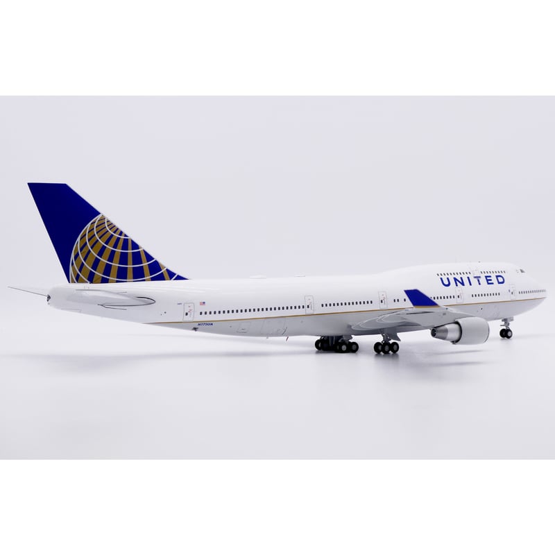 お取り寄せ商品】1/200 747-400 ユナイテッド航空 N