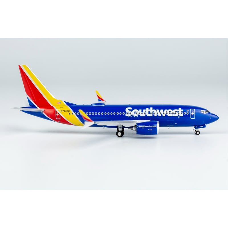 1/200 サウスウエスト航空 Boeing 737 お取り寄せ商品】1/400 737 MAX 7 サウスウエスト航空 N7203U