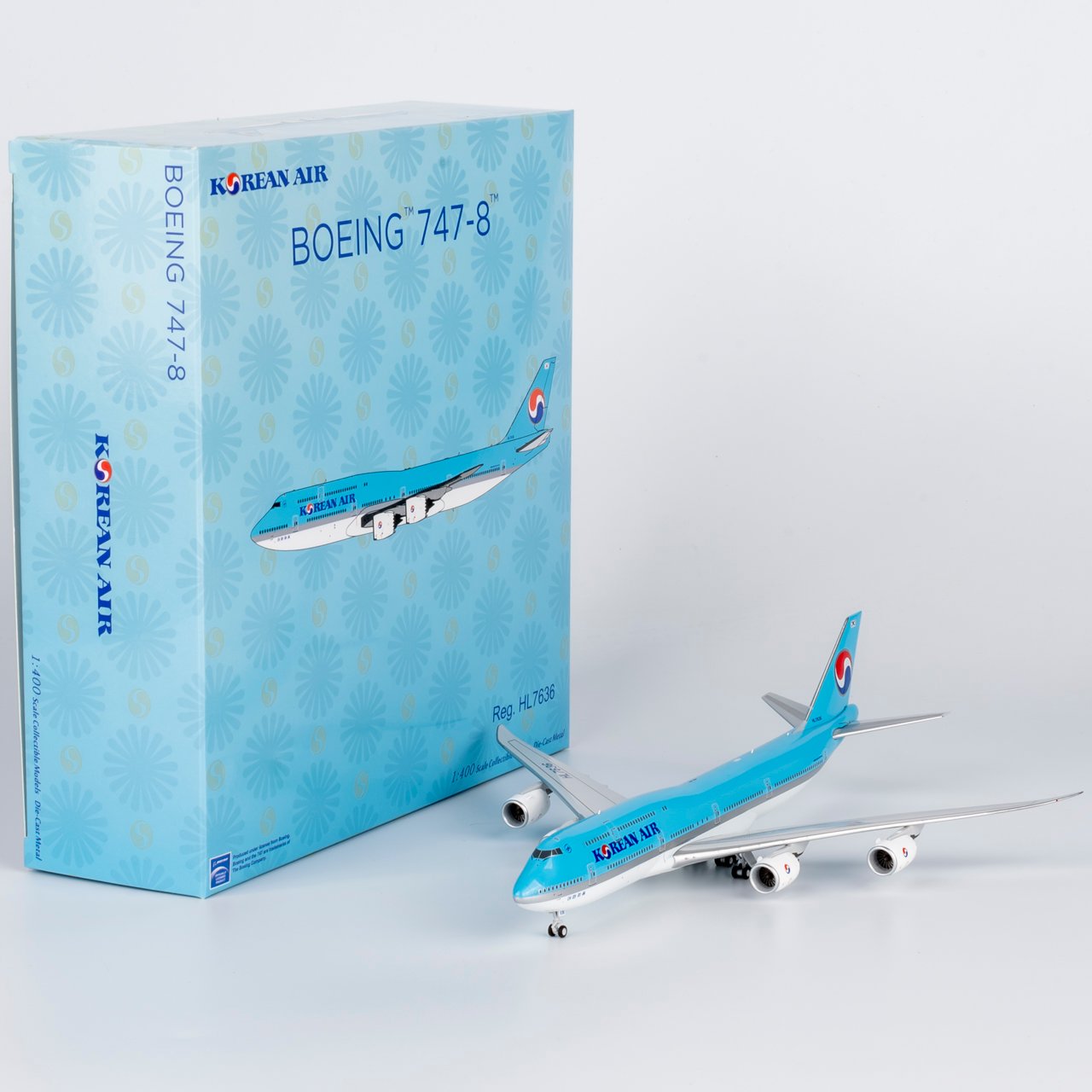お取り寄せ商品】1/400 747-8 大韓航空 HL7636 | ひこーきちゃん模型専門店