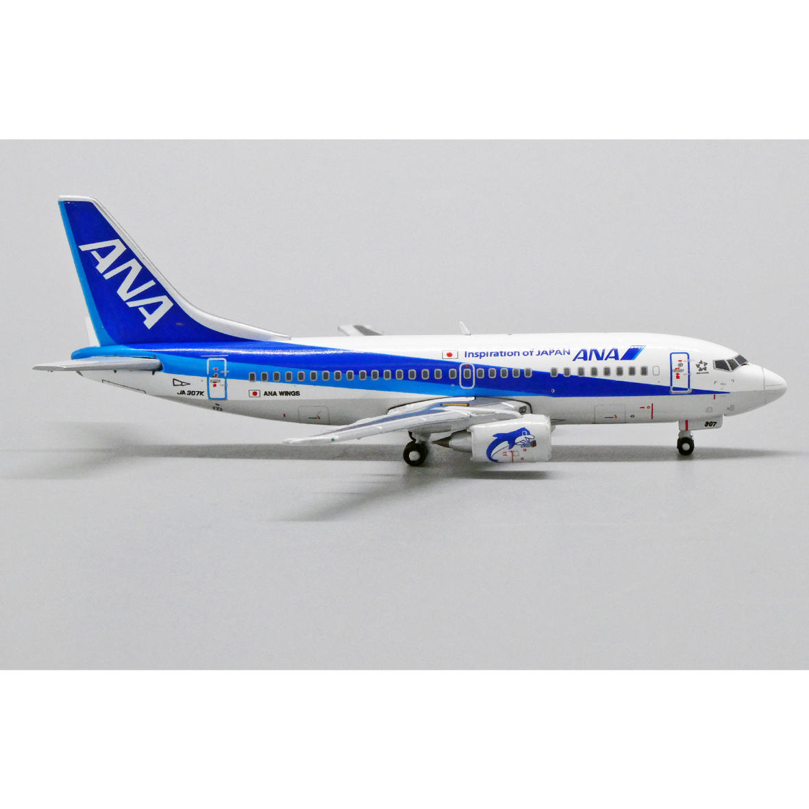 非売品・新商品情報】1/400 737-500 ANA JA307K | ひこーきちゃん