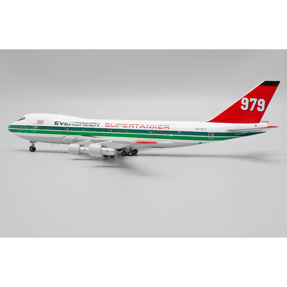 売約済み　EVER GREEN SUPERTANKER  1/400 Evergreen Supertanker Boeing 747-100(SF) Reg N479EV 1/400