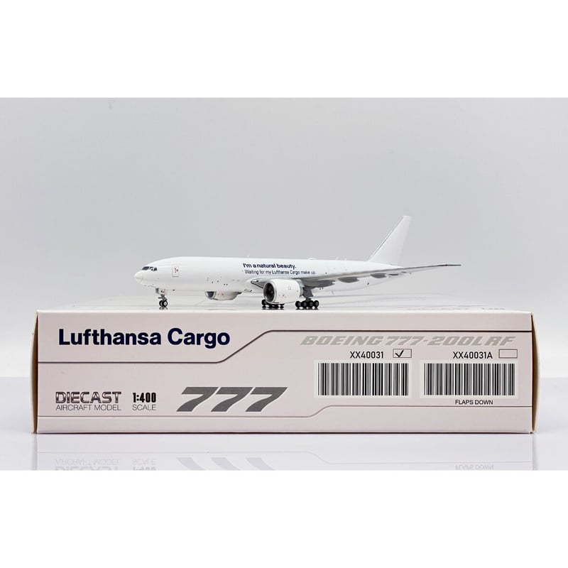 ルフトハンザカーゴ 777F D-ALFJ 1/200 J Fox Models JF-777-2-008 Boeing 777F Lufthansa Cargo D-ALFJ