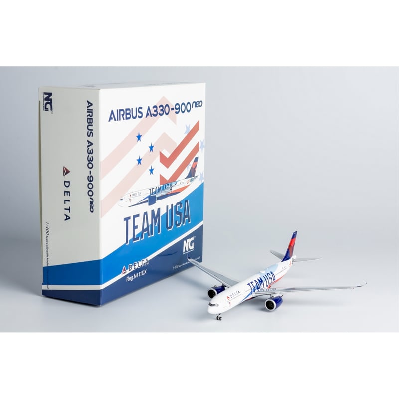 お取り寄せ商品】1/400 A330-900 デルタ航空「TEAM USA特別塗装 お取り寄せ商品】1/400 A330-900 デルタ航空「TEAM USA特別塗装