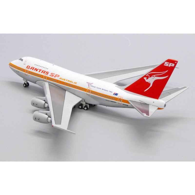 カンタス航空 B747-400ER 1/400 JC Wings 747-400 カンタス航空 特別塗装 「ウナラドリーミング