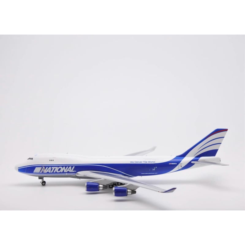 お取り寄せ商品】1/400 747-400F ナショナル・エアラインズ N663C