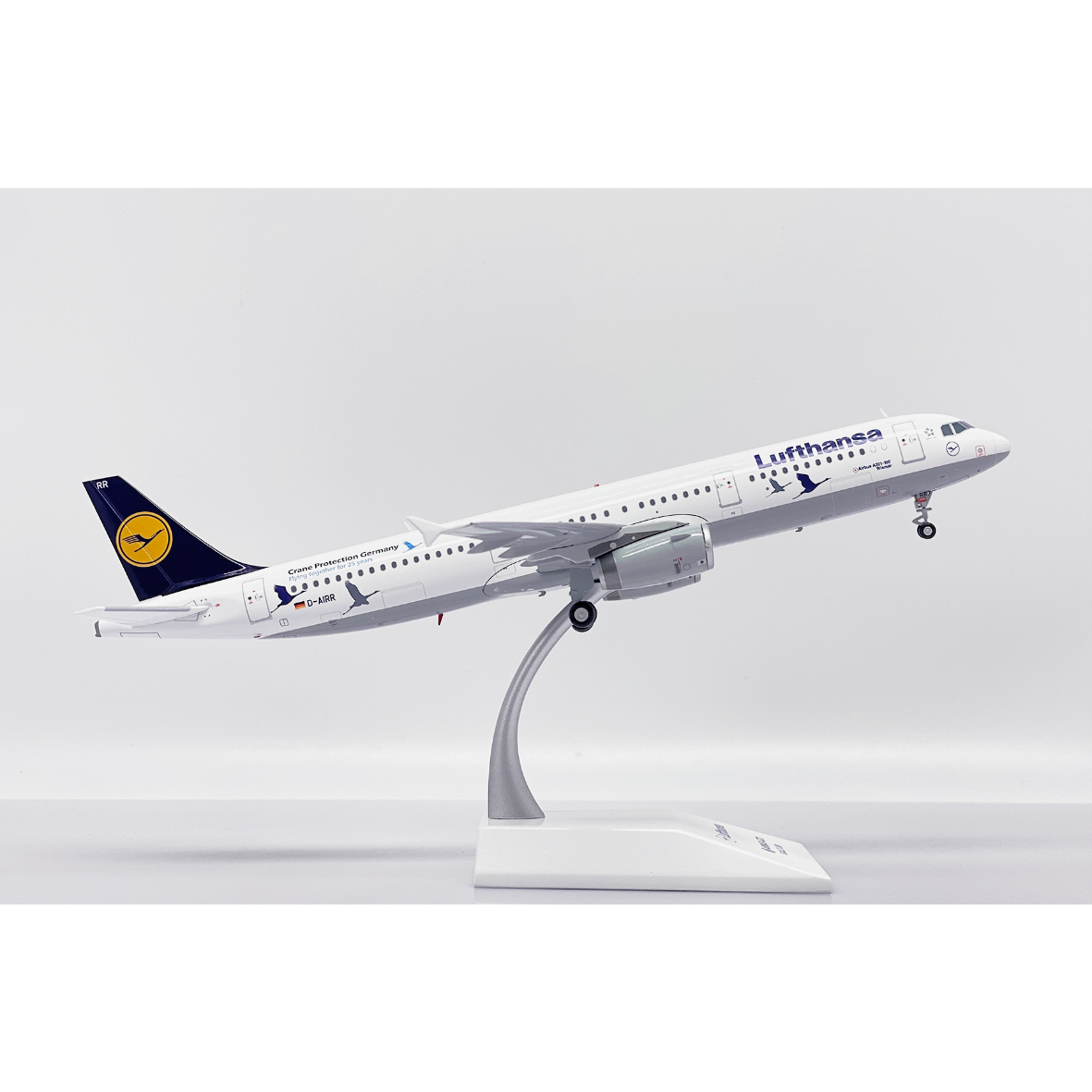 公式 ルフトハンザ A321-100 スキンタグ 999/1000 お取り寄せ商品】1/200 A321 ルフトハンザ航空「Crane Protection
