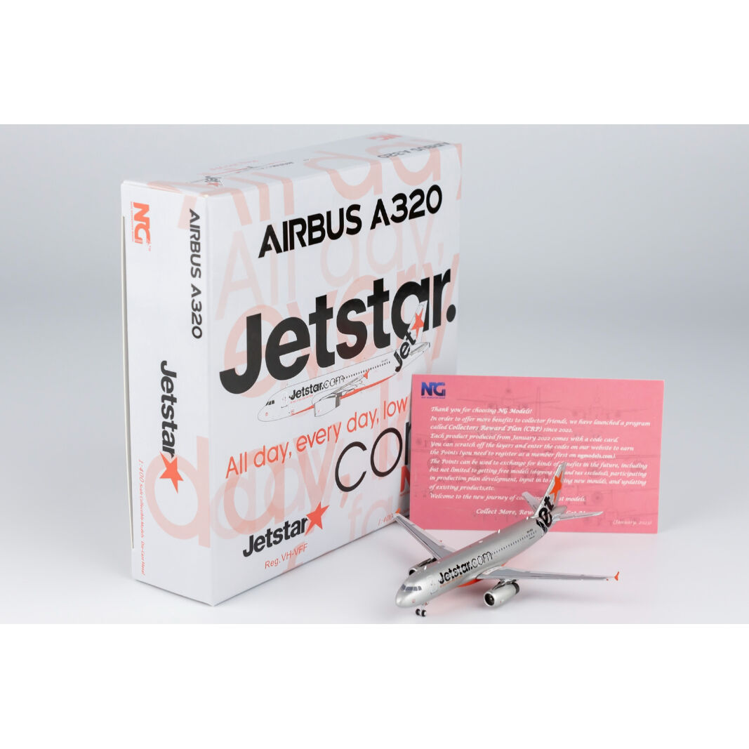 1/400 A320-200 ジェットスター VH-VFF | ひこーきちゃん模型専門店 1/400 A320-200 ジェットスター VH-VFF | ひこーきちゃん模型専門店