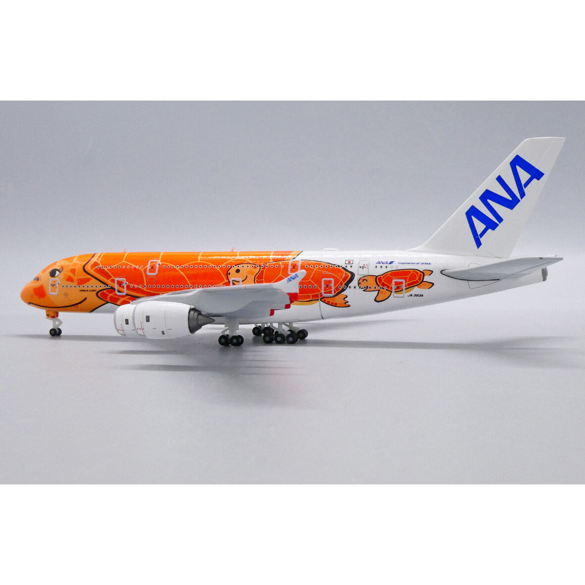 非売品・新商品情報】1/500 A380 ANAフライングホヌ ハワイの「夕陽