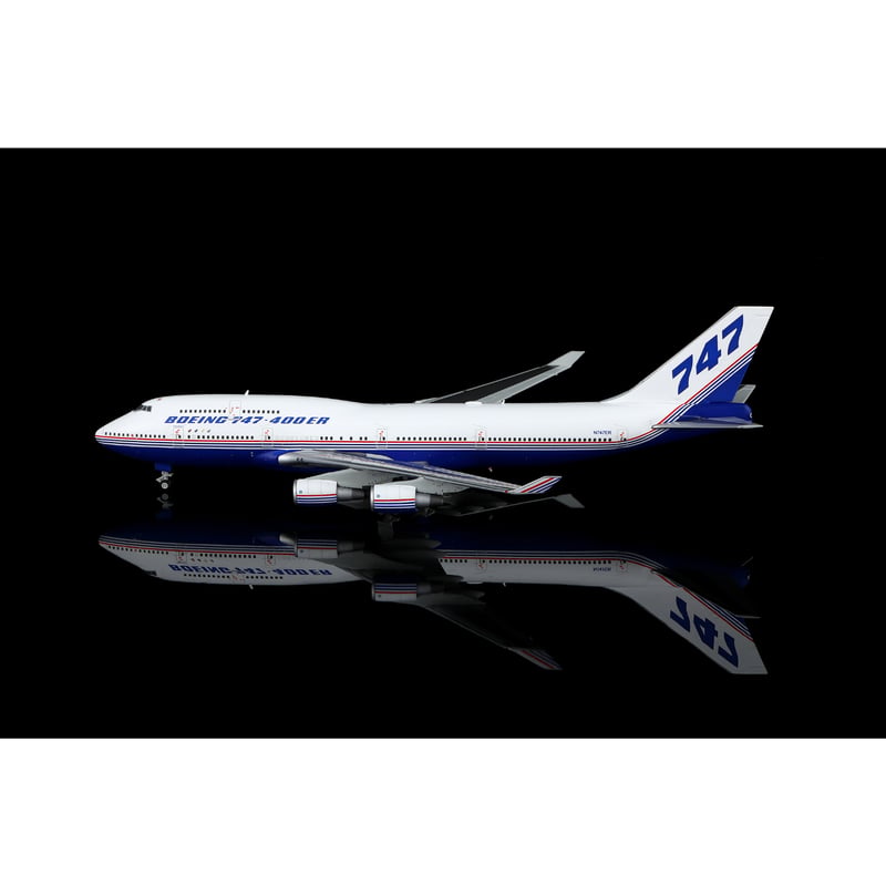 お取り寄せ商品】1/400 747-400 ボーイング社「ハウスカラー」 N747ER |