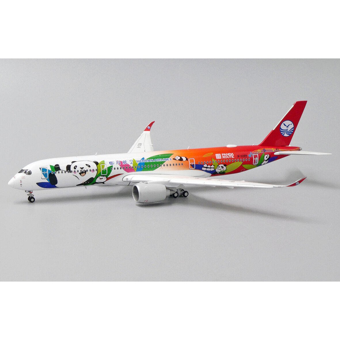 超レア パンダデザイン 1/144 四川航空 エアーバスA350 - www 