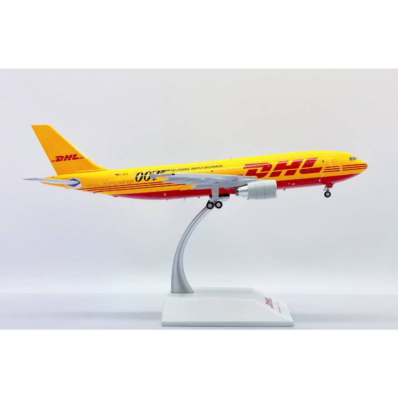 DHL 航空機モデル スタンド付 Amazon.co.jp: 1:200 完成品 for JC Wings for DHL Express for Airbus