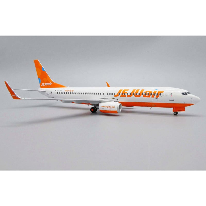 お取り寄せ商品】1/200 737-800 チェジュ航空 HL8049 スタンド付き