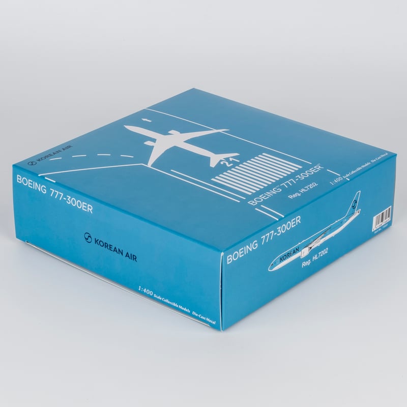 お取り寄せ商品】1/400 777-300ER 大韓航空「新塗装」 HL7202 | ひこ