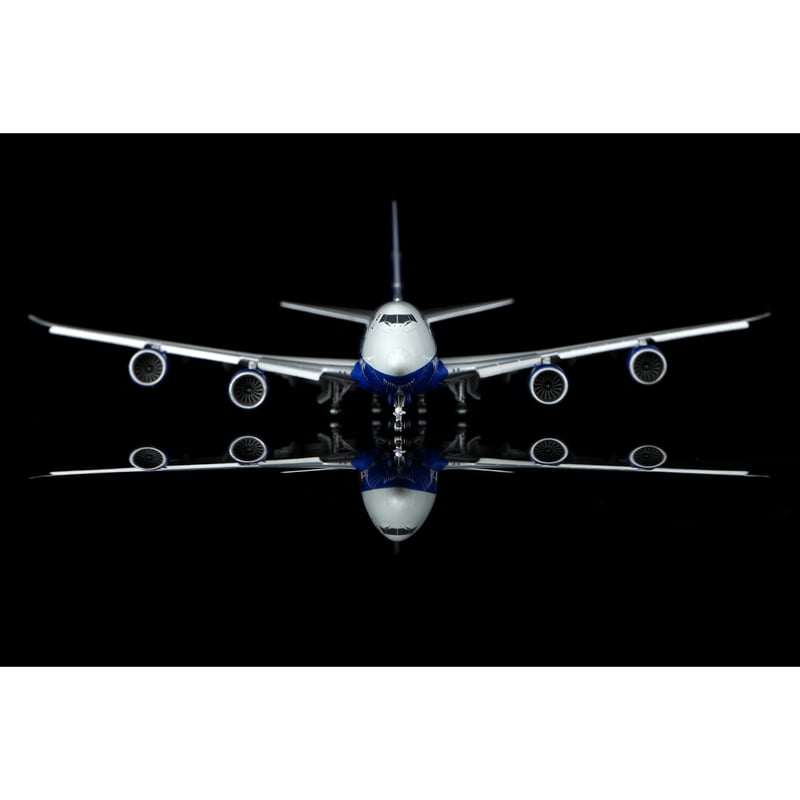 お取り寄せ商品】1/400 747-8F シルクウェイ・ウェスト・エアラインズ